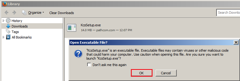 File:Kaseya agent firefox installation open exe file.png