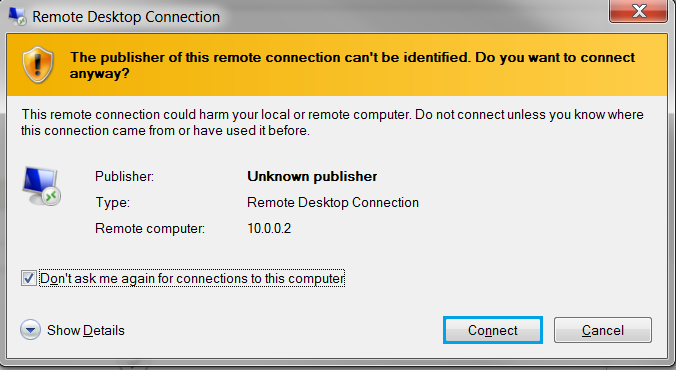 Hyper V connect to virtual machine by desktop 2.png