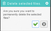Delete selected files recycle bin prompt.png