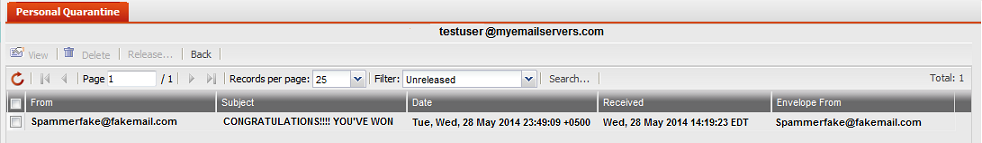 Fortimail personal quarantine.png