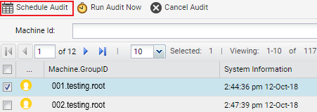 Kaseya click Schedule Audit 1.png