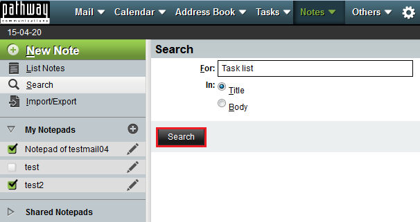 EasyMail search.png